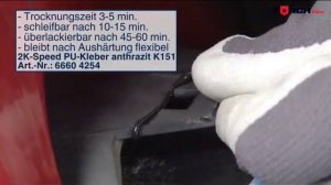Клей для ремонта пластмасс 2K-Speed K151 Forch Германия