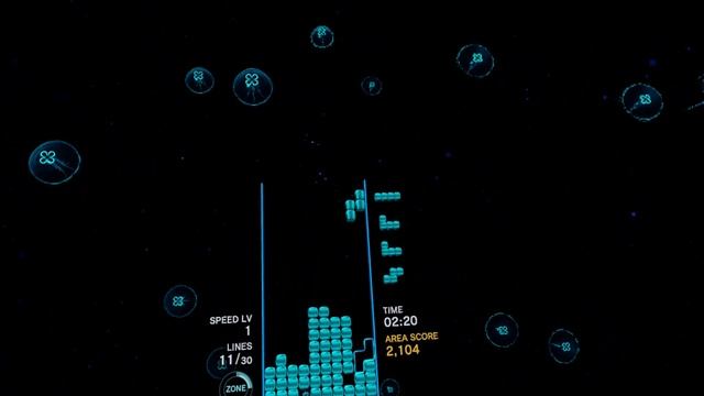 обзор tetris effect VR в Quest 3 и обучение смотреть онлайн