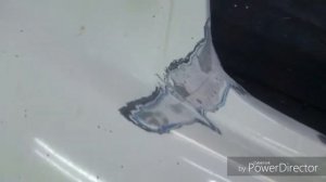 Ремонт бампера из стекловолокна. Toyota Caldina.