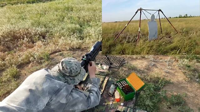 Стрельба 1250 метров ДТК Т-12 смотреть онлайн