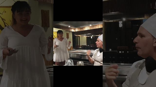 Повар поджигает еду на Кубе