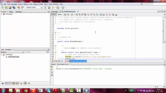 java tutorial 3 (printing by system.out.print) смотреть онлайн