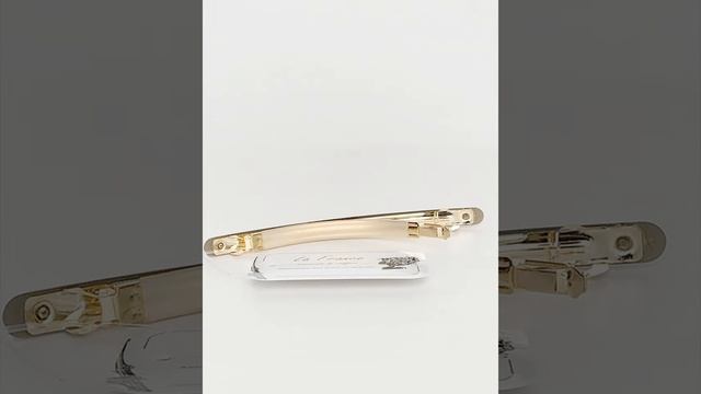 Заколка для волос узкая бежевая смотреть онлайн