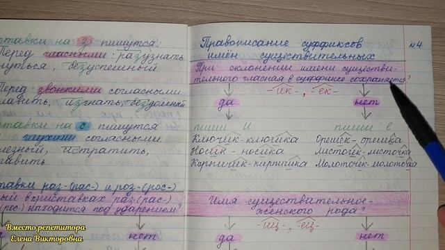 4. Правописание суффиксов смотреть онлайн