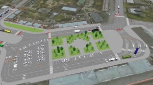 Проект привокзальной площади в Вологде