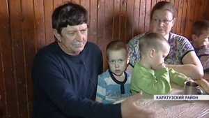 В селе Таяты Каратузского района завершается строительство нового дома для многодетной семьи