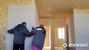 Ремонт в доме из сип панелей.