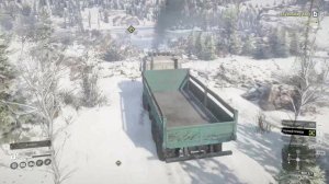 SnowRunner. Кольский полуостров. Ковдозеро. Поручение «По тонкому льду».