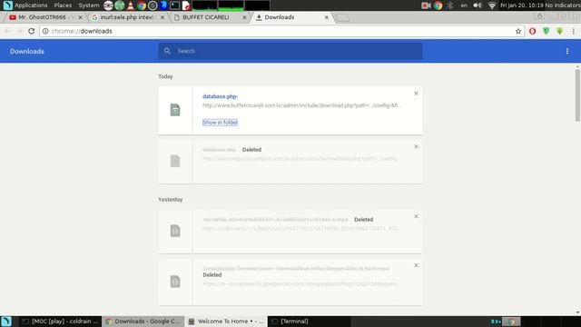 Config Database LFD in tested Parrot Os GNU/Linux смотреть онлайн