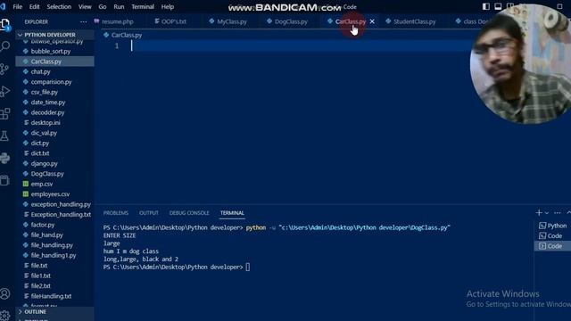 Object-Orientend-Programming | Python OPP's  | Class Method & Properties With Examples
