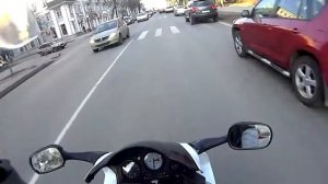 Первый выезд с камерой))cbr 600 f3