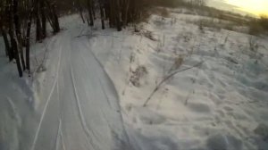 Покатушки на снегоходе Буран