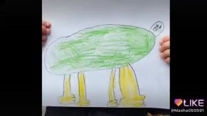 Как бы выглядели детские рисунки в реальности?