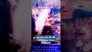 ВЕЩИЙ СОН  личный расклад +7-921-962-49-88