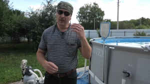 КАРКАСНЫЙ БАССЕЙН  Осень Лечшее время для покупки бассейна