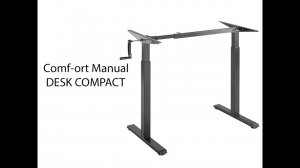 Рама (подстолье) с механической регулировкой высоты Comf-ort Compact DESK (N06-22D)