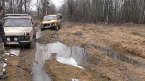 Стандартная  НИВА 2121 на бездорожье! Возможности стандартной нивы на бездорожье!
