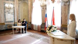 Дворец "Малютка". Торжественная регистрация юных петербуржцев