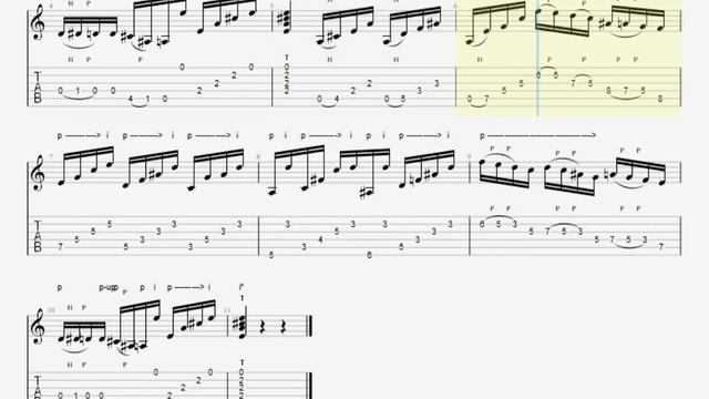 Sabicas ?Seguiriyas ? FLAMENCO GUITAR TABS