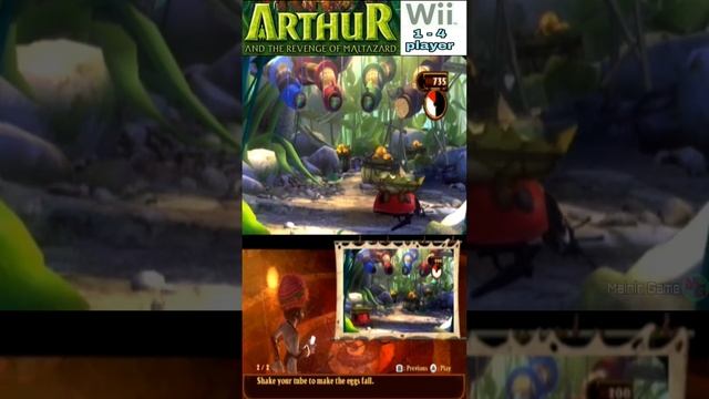 Run, Ladybug, Run Arthur and the Revenge of Maltazard #Nintendo #Wii #Minigame смотреть онлайн