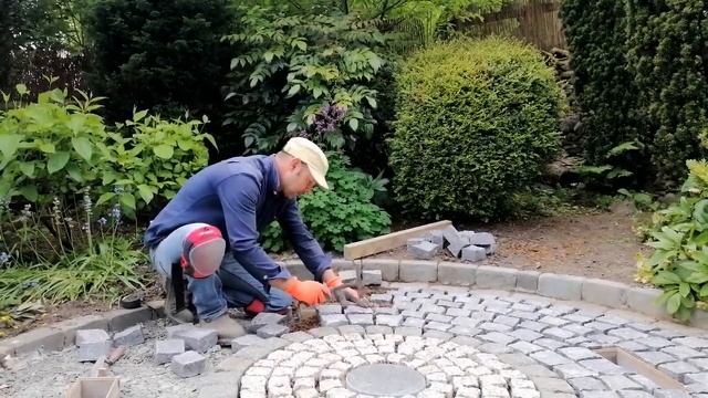 How to lay 100x100x50mm granite setts. смотреть онлайн