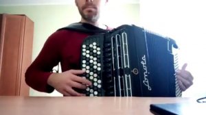 Итальянский кнопочный аккордеон Sonola! С сурдиной