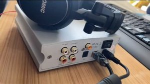 Aune X1S 32Bit/384KHz DAC DSD Headphone Amplifier USB testing before sending