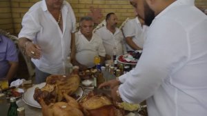 Коля Комышан отмечает рождение правнука