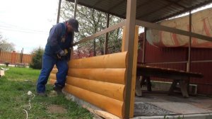 Беседка своими руками 3х4 м. (Укороченная версия).