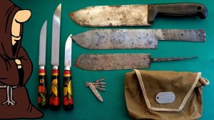 Посылка с ножами СССР, пополнение коллекции складных ножей РИ и СССР / USSR knife collection
