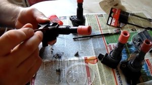 Ремонт катушки зажигания HONDA Fit Mobilio Repair ignition coil HONDA Fit Mobilio