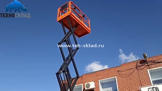 Обзор: Самоходный ножничный подъемник серии SC