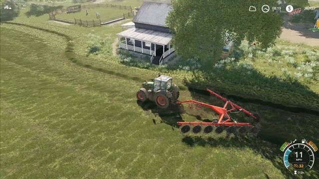 Let's Play Farming Simulator 19 #17: Wheel Rake! Plus Competition Winners! смотреть онлайн