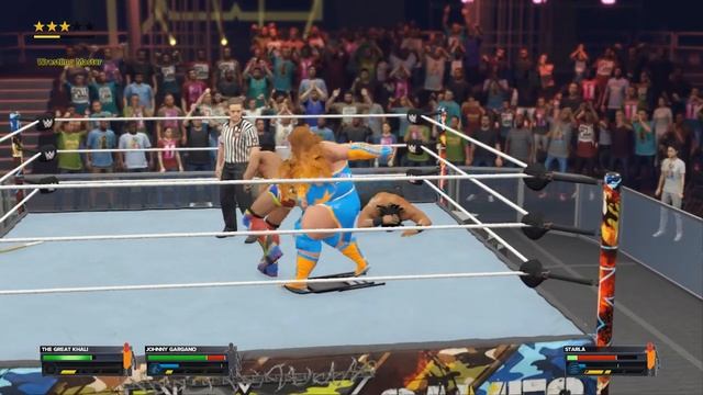 ☀️Full Match | The Great Khali vs Starla : WWE2K Nov 21, 2023 смотреть онлайн