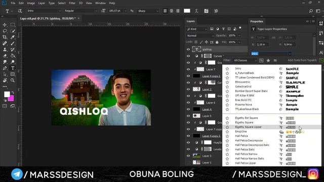 Photoshopda prevyu tayyorlash//Speed art #3 Abu games kanali uchun prevyu//Компьютерда превью Ясаш/ смотреть онлайн