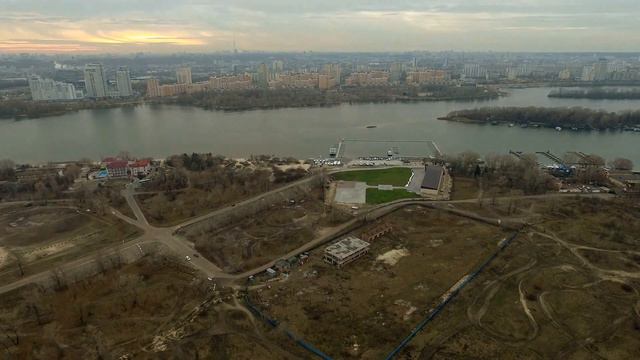 Киев, Труханов остров, Dji Phantom 3 Advanced