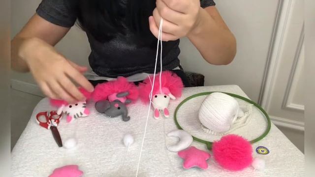 Мобиль из фетра своими руками.Часть 2 смотреть онлайн