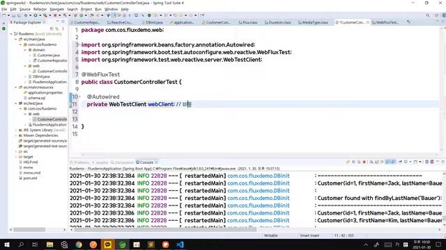 Springboot-WebFlux 6강(마지막강) - WebFlux 코딩 смотреть онлайн