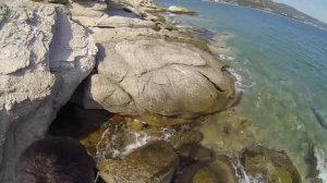 Эгейское море. Пляжи Эгейского моря В районе города Кавала. Северная часть Греции.