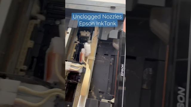 Clean Printhead And Unclogged Nozzles in Epson Ink Tank Printers