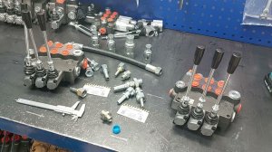 Определение типов резьб на гидравлических компонентах. На примере одинакового "ключа"