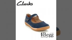 Clarks Un Haven Strap D Fit Navy Mary Jane Shoes