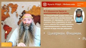 Фамилия Человека. Судьба. Рокъ. Доля. | СЛОВО Зареслава
