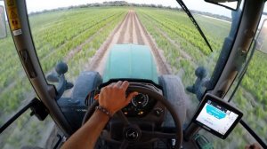 [GoPro] Fertiliser spreading | JOHN DEERE 6125R SULKY X40 ECONOV