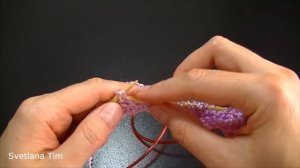 Как связать ШАРФ (весна-осень) спицами. Оригинальный УЗОР С ДЫРОЧКАМИ / Вязание ШАРФЫ № 511