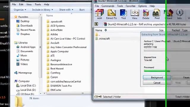 วิธีติดตั้งเกมส์ SkunkZ Minecraft 1.2.5 แบบด่วน смотреть онлайн