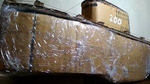 Подводная лодка. Проект 629 из картона