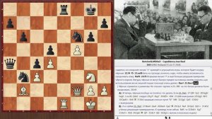 Ботвинник - Капабланка АВРО Турнир 1938 Год. Знаменитая Комбинация Ботвинника!