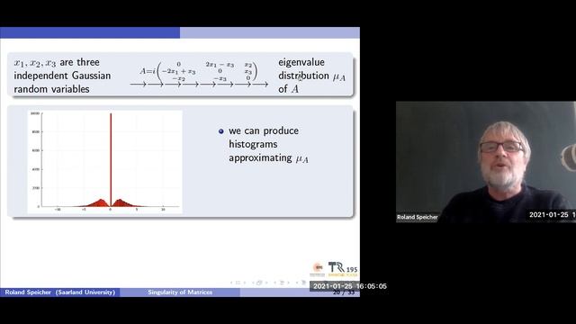 Singularity of matrices in non-commuting variables and free probability default смотреть онлайн