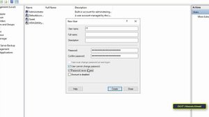 Windows Server 2022 . How to Create a New Local User and add User to the Administrators Group